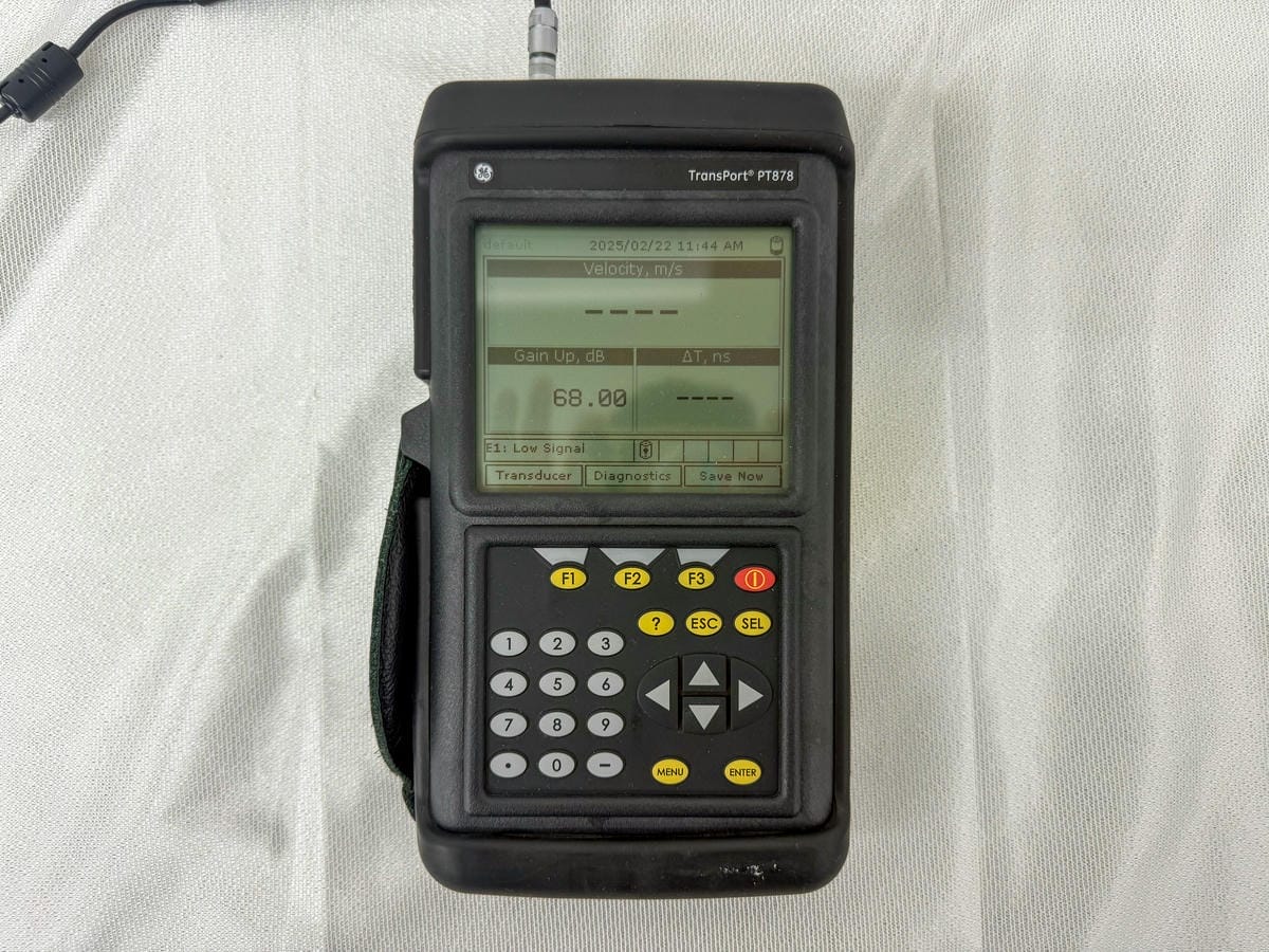 PT878-11ポータブル超音波流量計