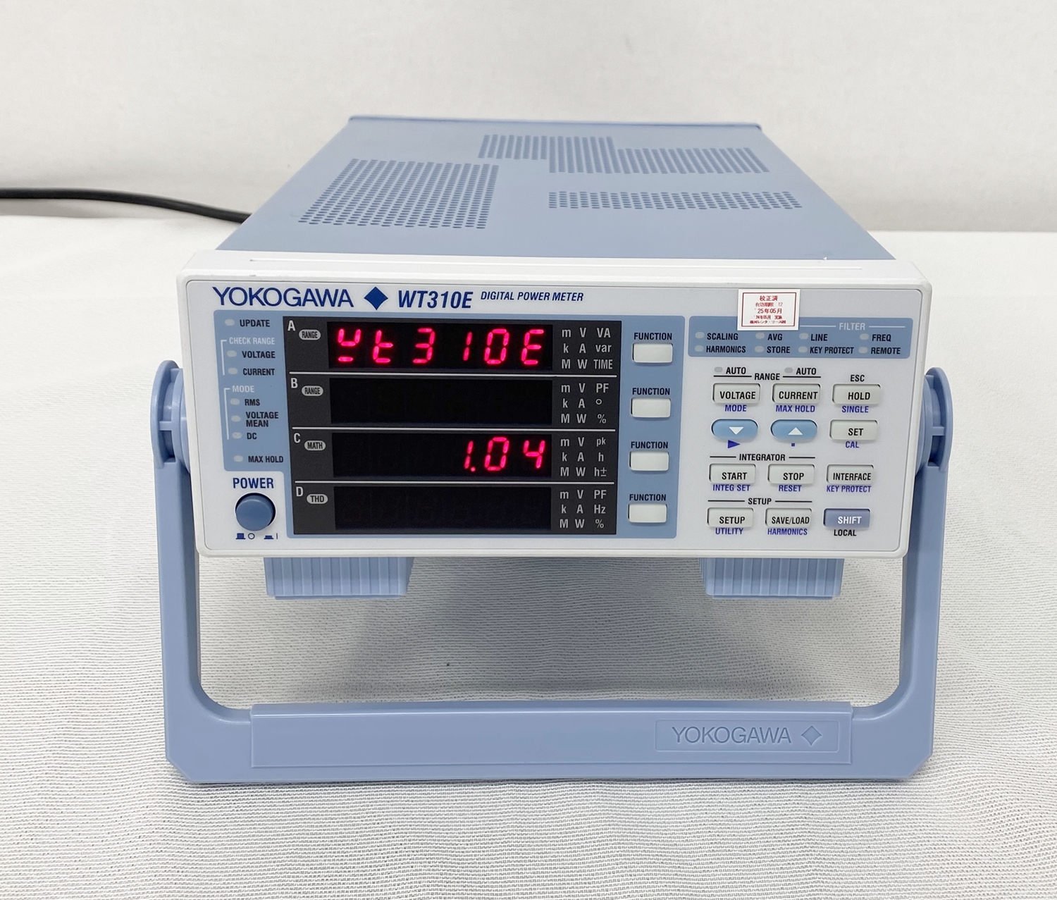 WT310E-C1-D/C7/EX2/G5/DA4ディジタルパワーメーター