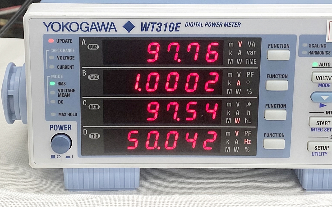 WT310E-C1-D/C7/EX2/G5/DA4ディジタルパワーメーター