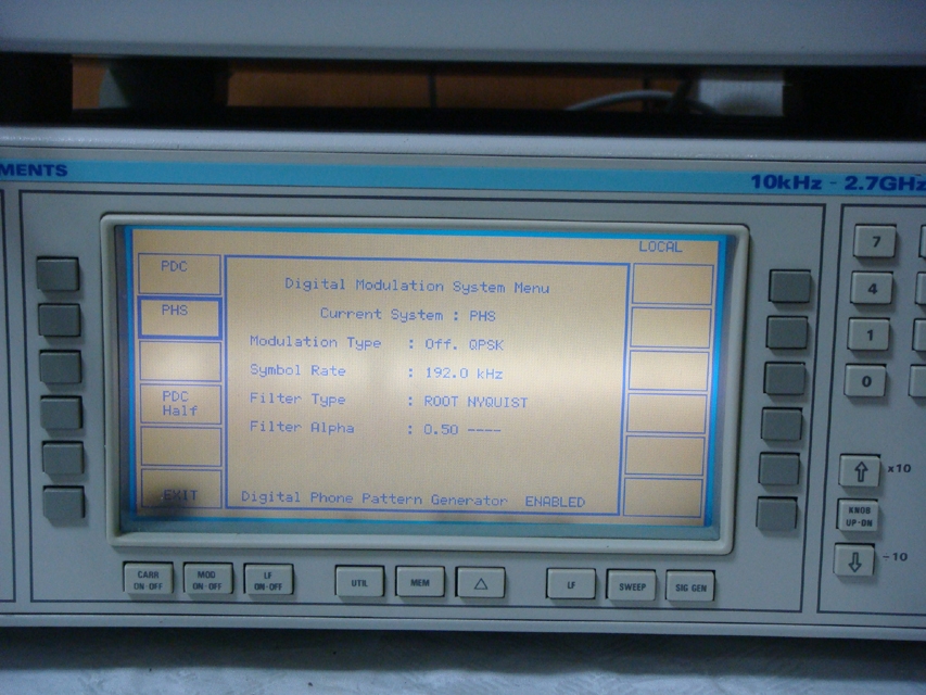 KM2130Digital Phone PDC PHS Pattern Generator