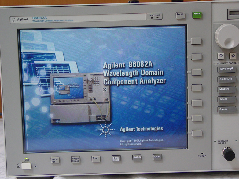  86082A /201WaveLength Domain Component Analyzer