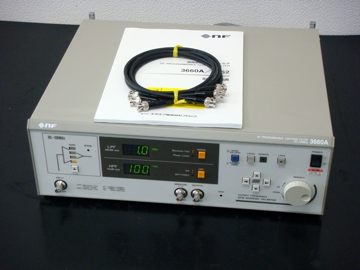 3660A100MHz High Frequency Filter