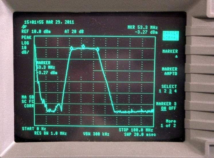 TSF-14212-265MHz BANDPASS FILTER