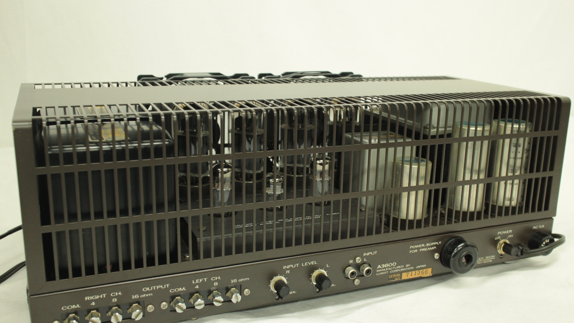 A3600Stereo Power Amplifier with FAN