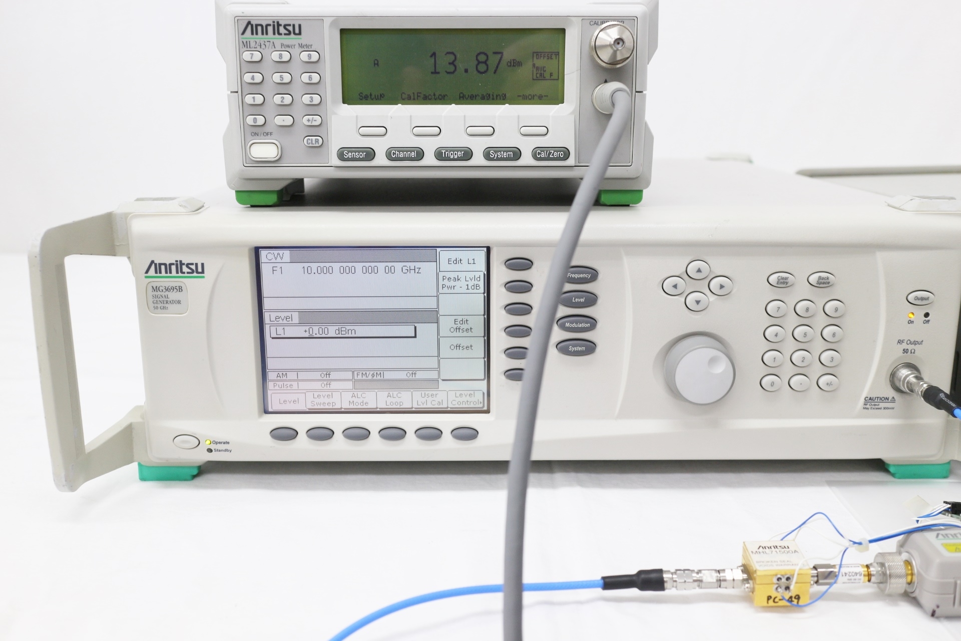 MHL71500A10G-50GHz 10dB Amplifier