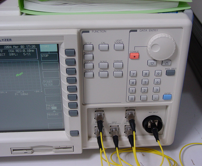 AQ8423Z1520-1620nm Optical Amplifier Analyzer