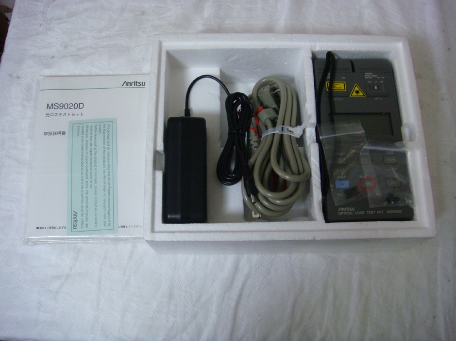 MS9020D + MS0902A + MA9723AOptical Power meter + LED source