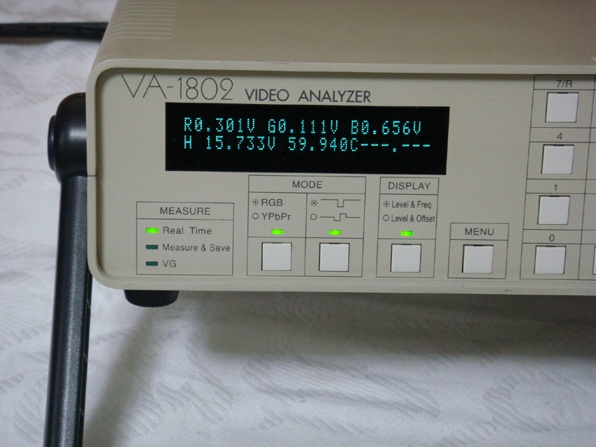 VA1802AVideo Analyzer