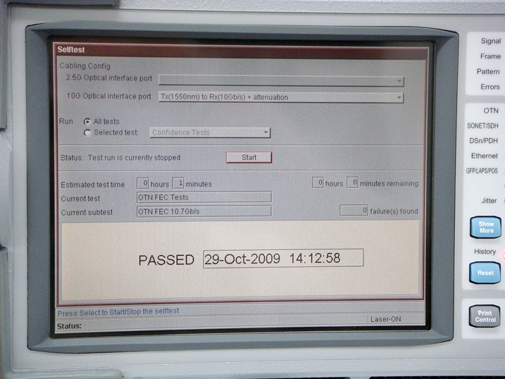 J7231B 100/108/112/609OmniBER  OTN 10Gbps Communications Performance Analyzer