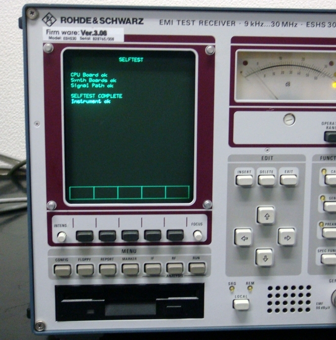 ESHS309kHz-30MHz EMI Test Receiver