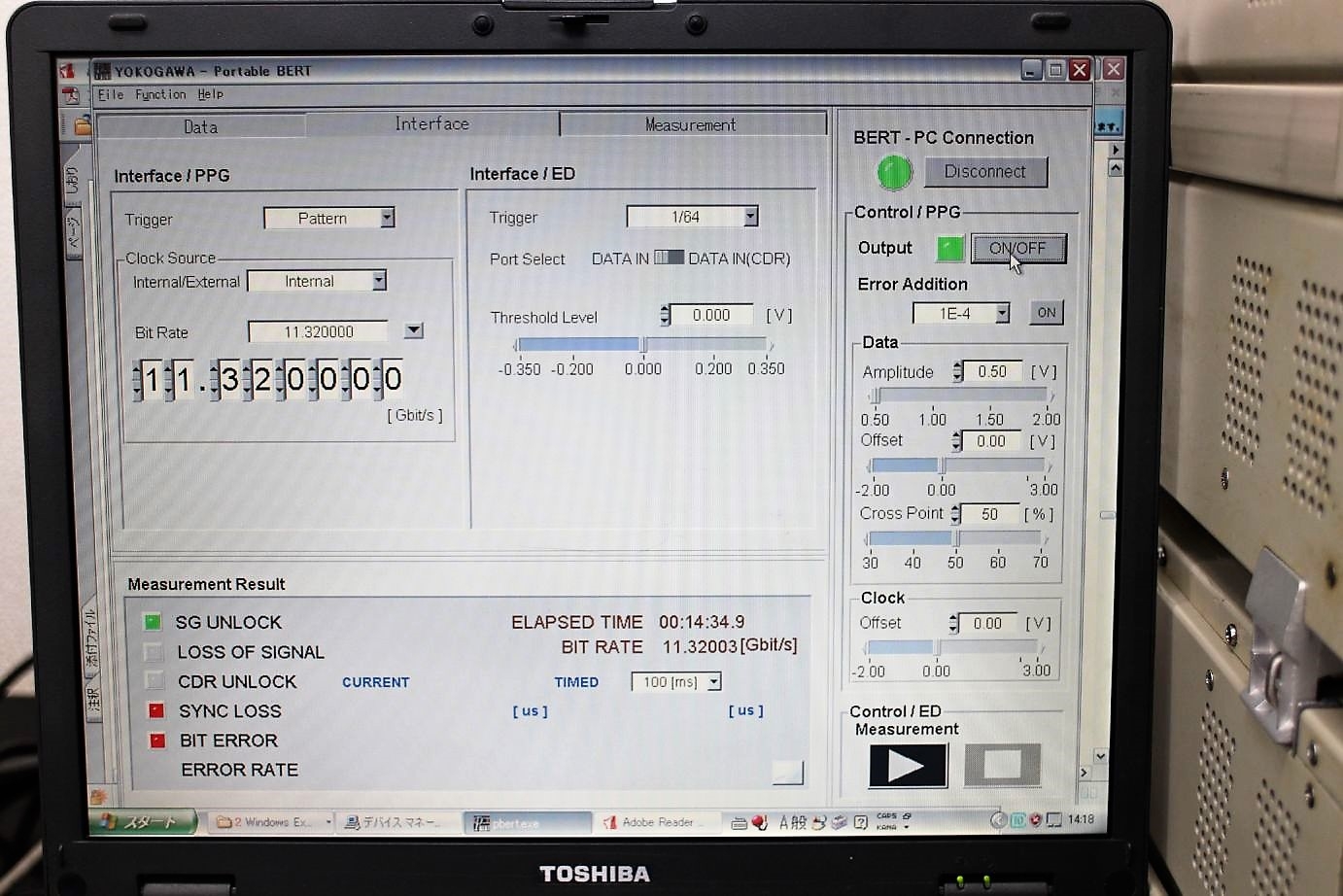 AP994510Gbps Bit Error Rate Testers