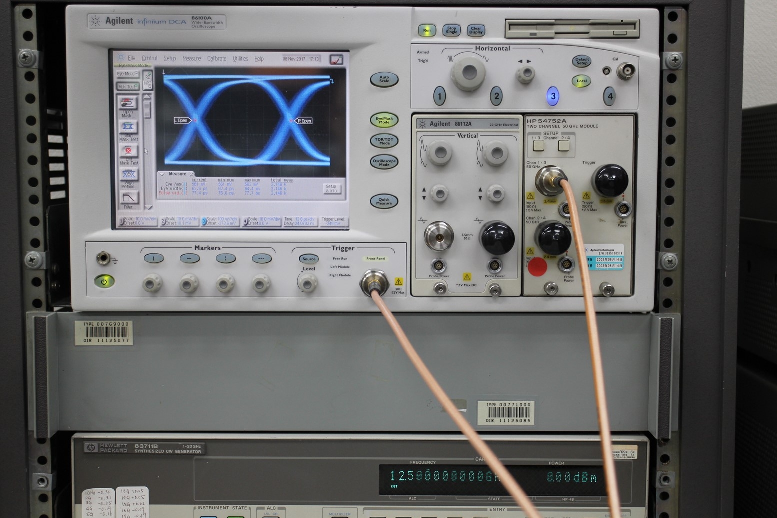 70843B100M-12Gbps bit error rate tester