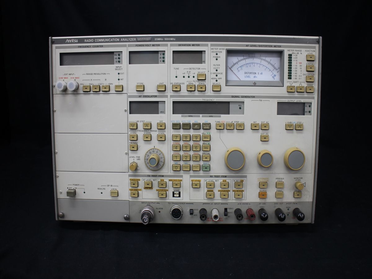 MS555B1 /01/02/03Radio Commnication Analyzer 