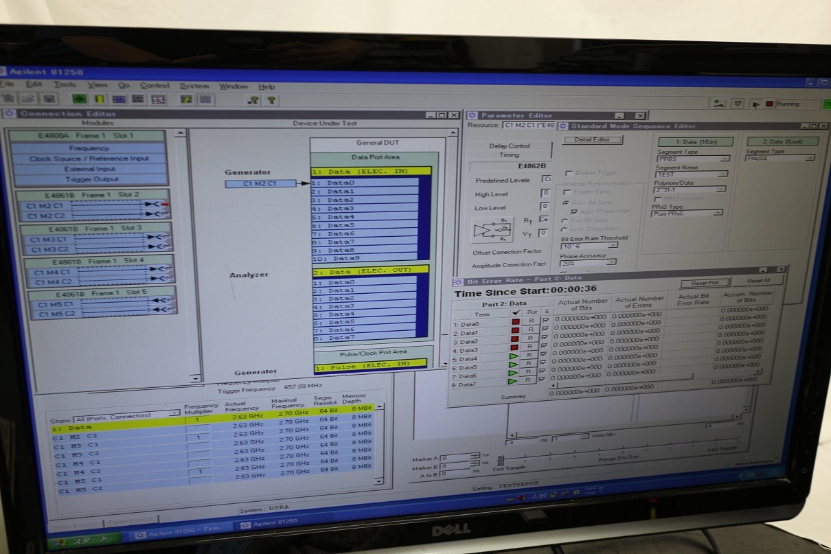 81250A3.35GB/s 6ch ParBert System