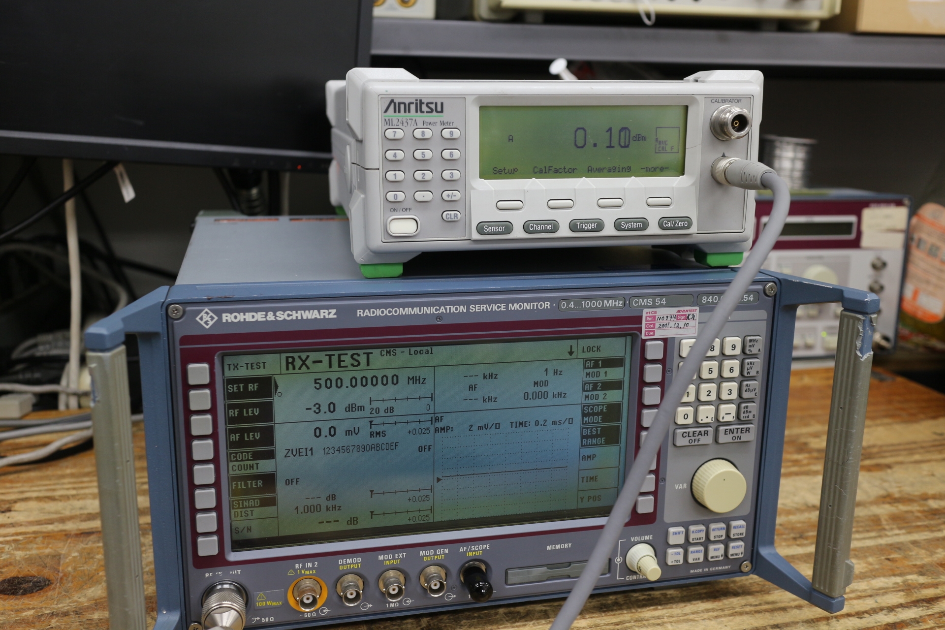 CMS54 B9,B32400KHz-1000MHz Radio Communication Tester