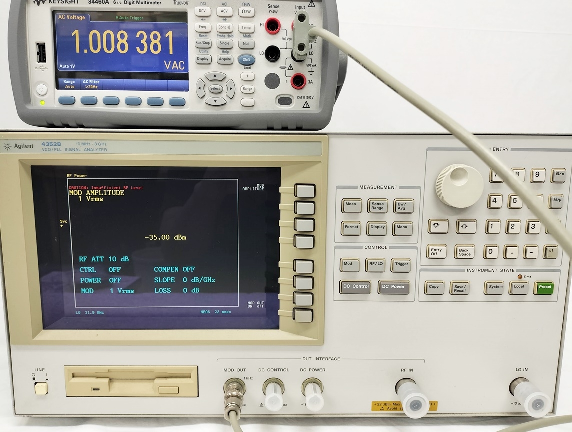 4352B3GHz VCO/PLL Analyzer