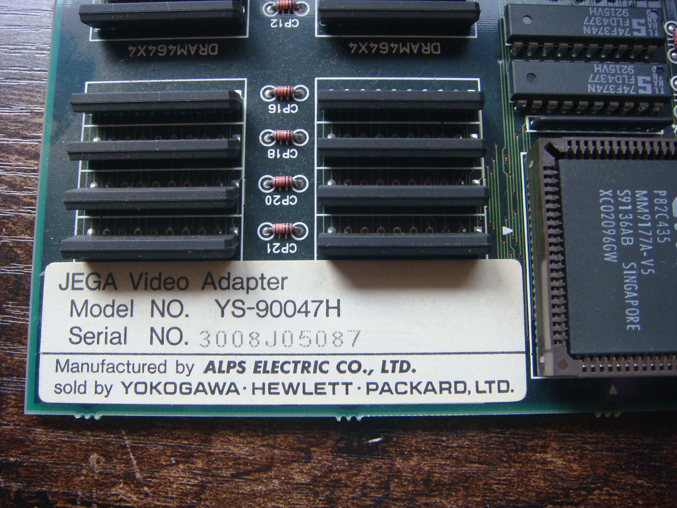 YS-90047HJEGA Video Adaptor