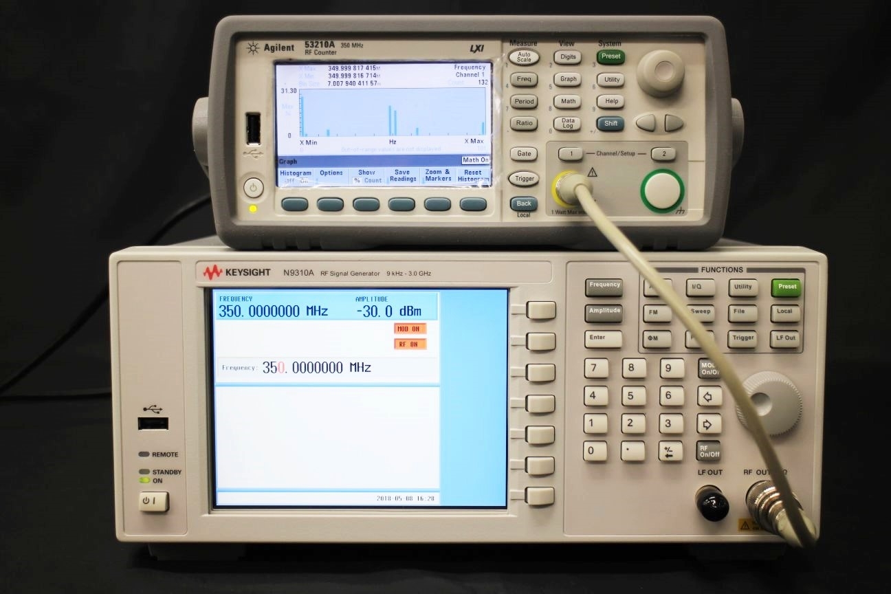 53210A350MHz 10digits Frequency Counter