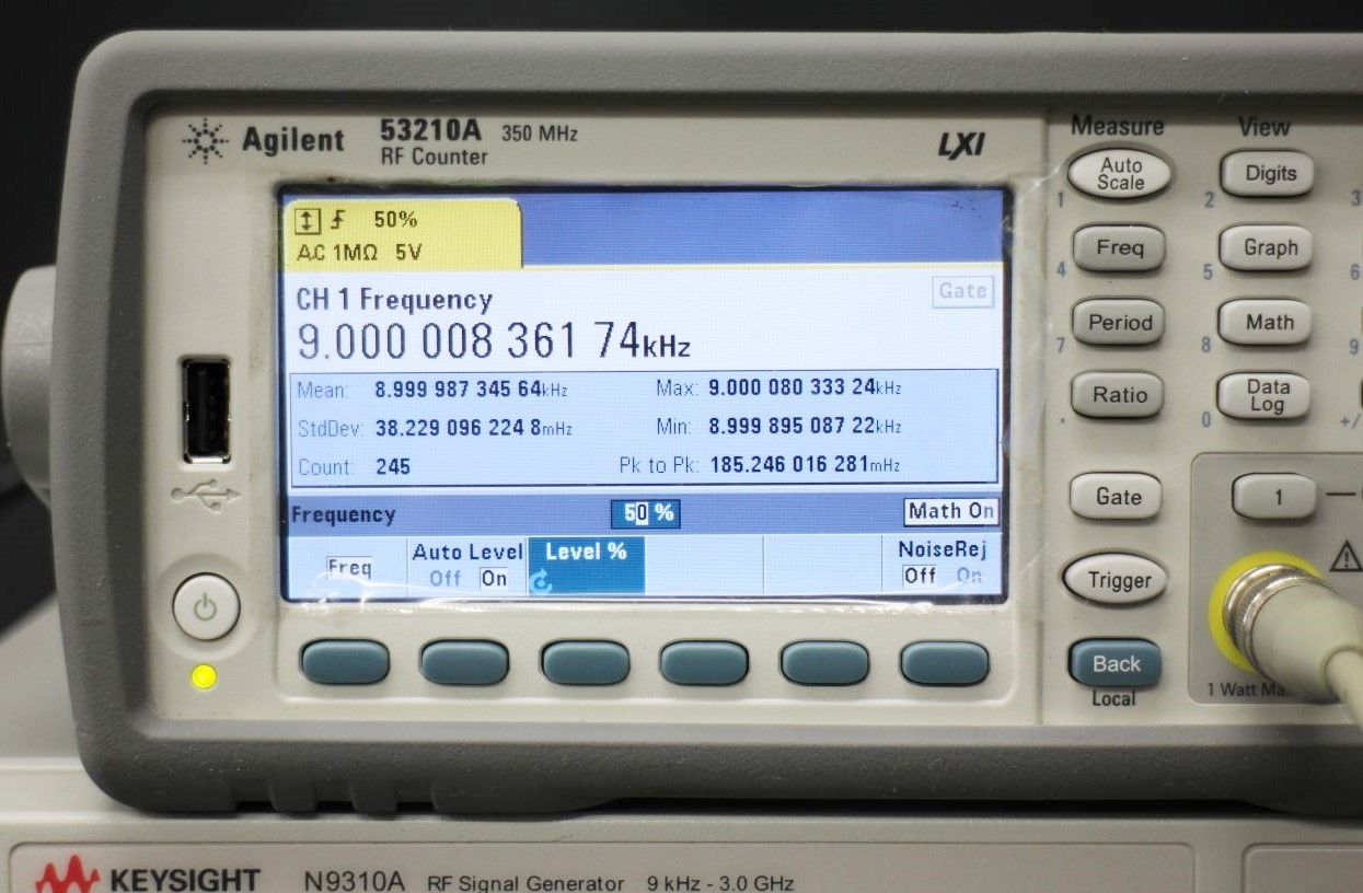 53210A350MHz 10digits Frequency Counter