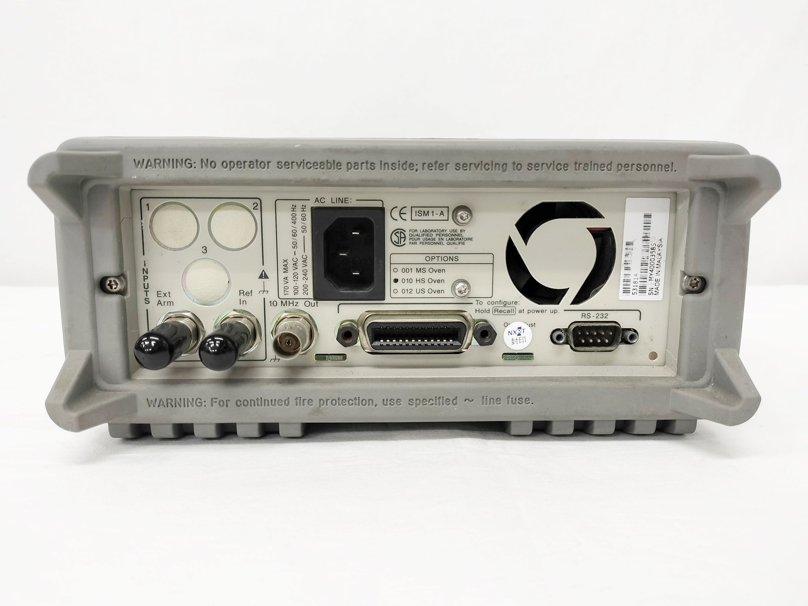 53181A 030/0103GHz Frequency Counter