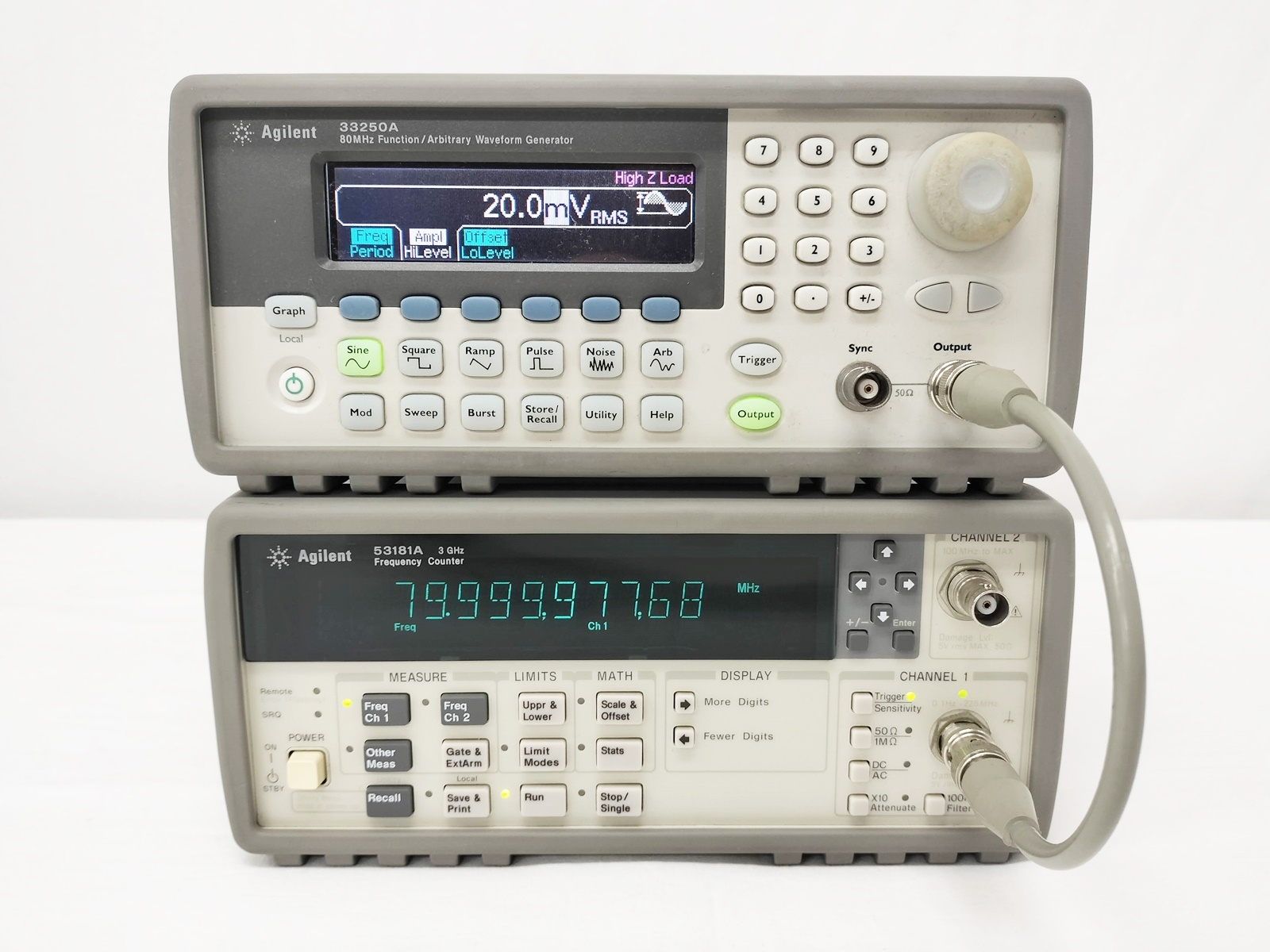 53181A 030/0103GHz Frequency Counter