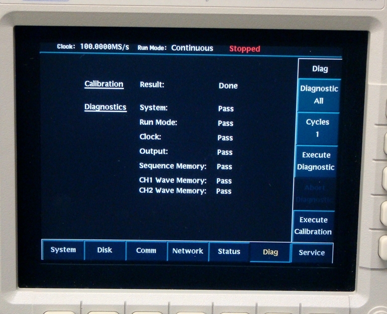 AWG420 /01/03/05200MHz 16bit 2ch Airbitarity Waveform Generator