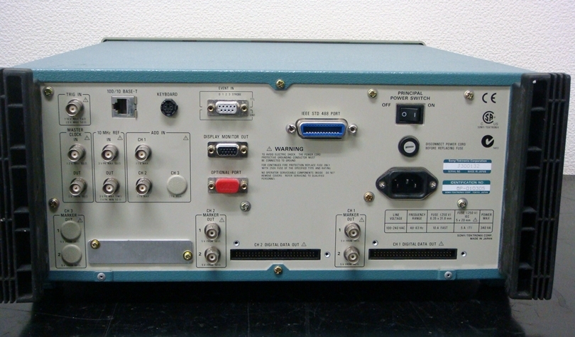 AWG420 /01/03/05200MHz 16bit 2ch Airbitarity Waveform Generator