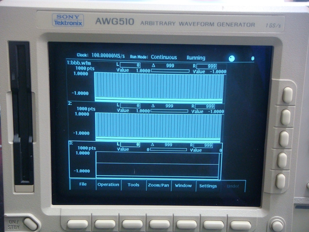 AWG510 /0350K-1GHz Airbitary Generator