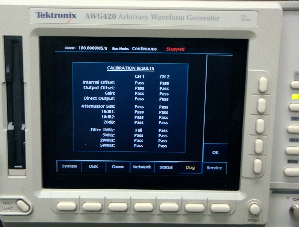 AWG420 /03200MHz 16bit 2ch Airbitarity Waveform Generator