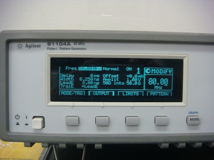 81104A80MHz 1ch Pulse/Pattern Generator 