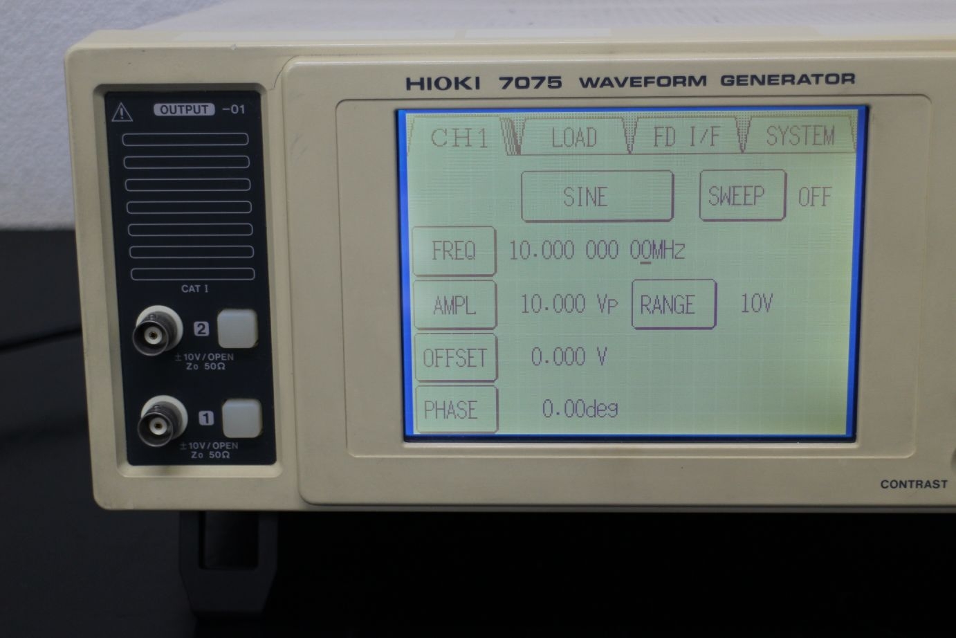 7075-0110MHz 2ch Waveform Generator 