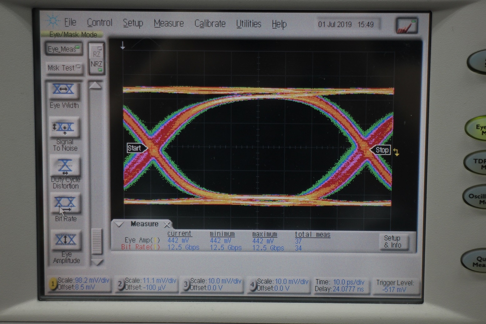 D3186 /13/722G-12.5Gbps Pulse Pattern Generator