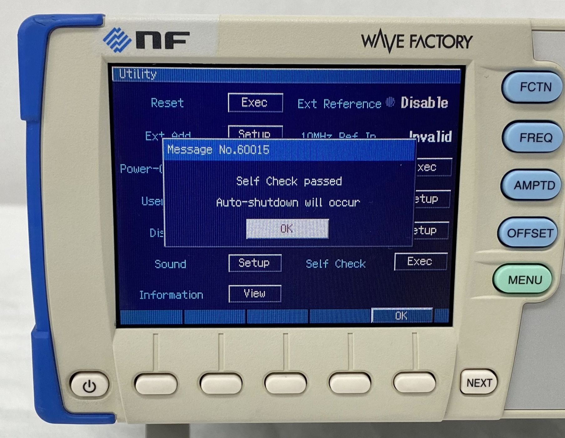 WF197330MHz MULTIFUNCTION GENERATOR