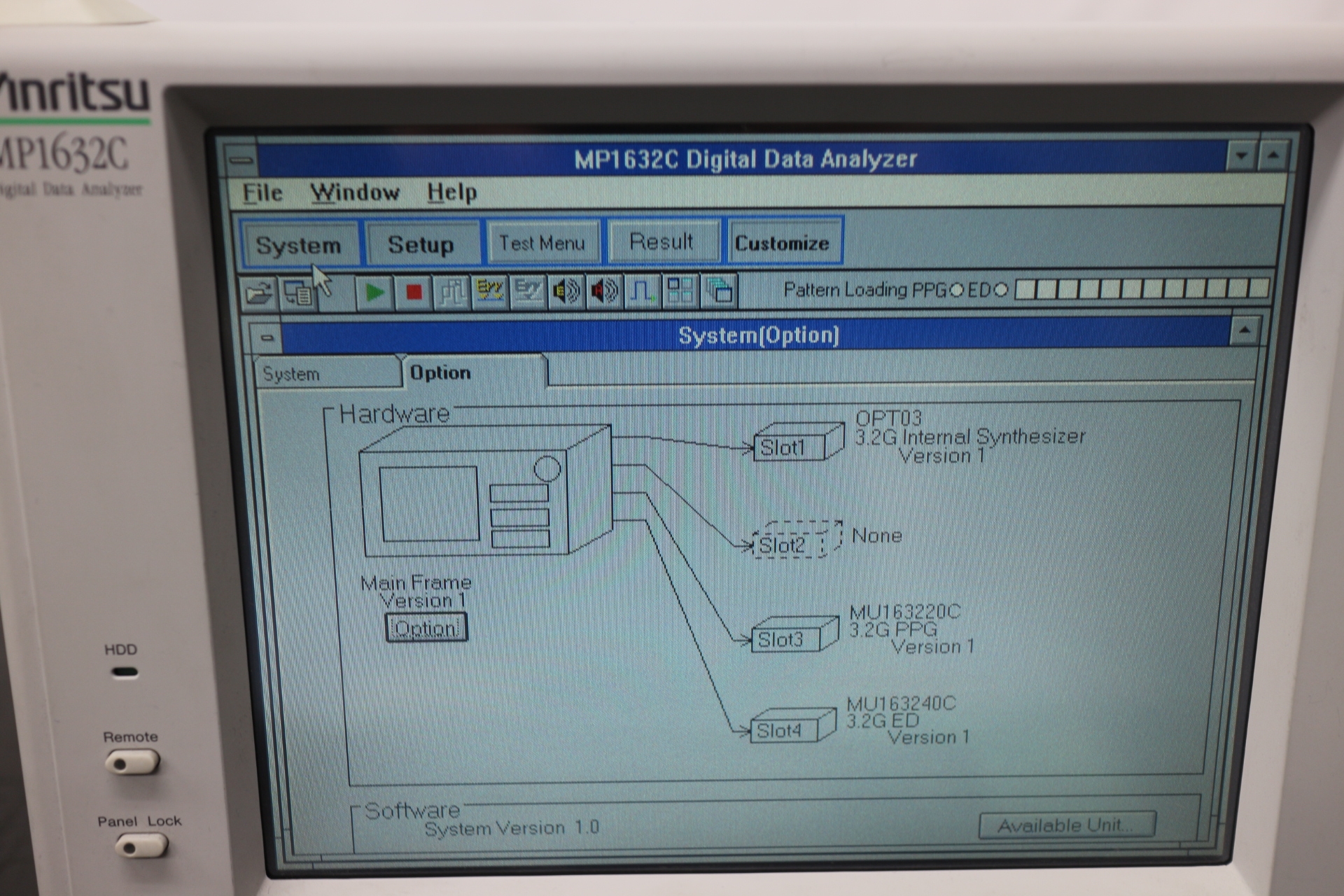 MP1632C50MHz-3.2GHz Digital Data Analyzer