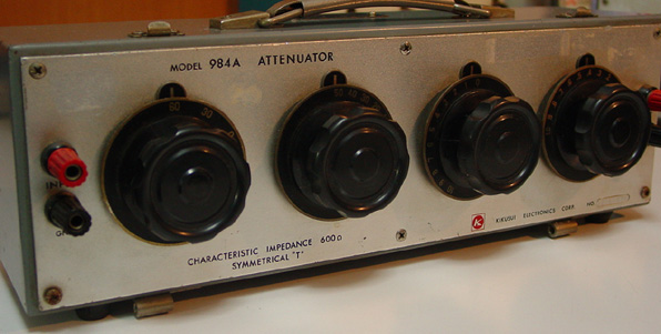 984A121dB 600ohms Attenuator