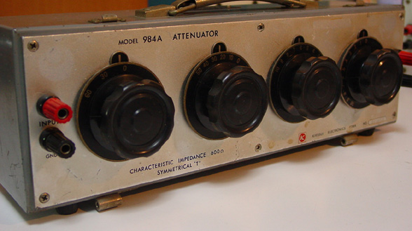 984A121dB 600ohms Attenuator