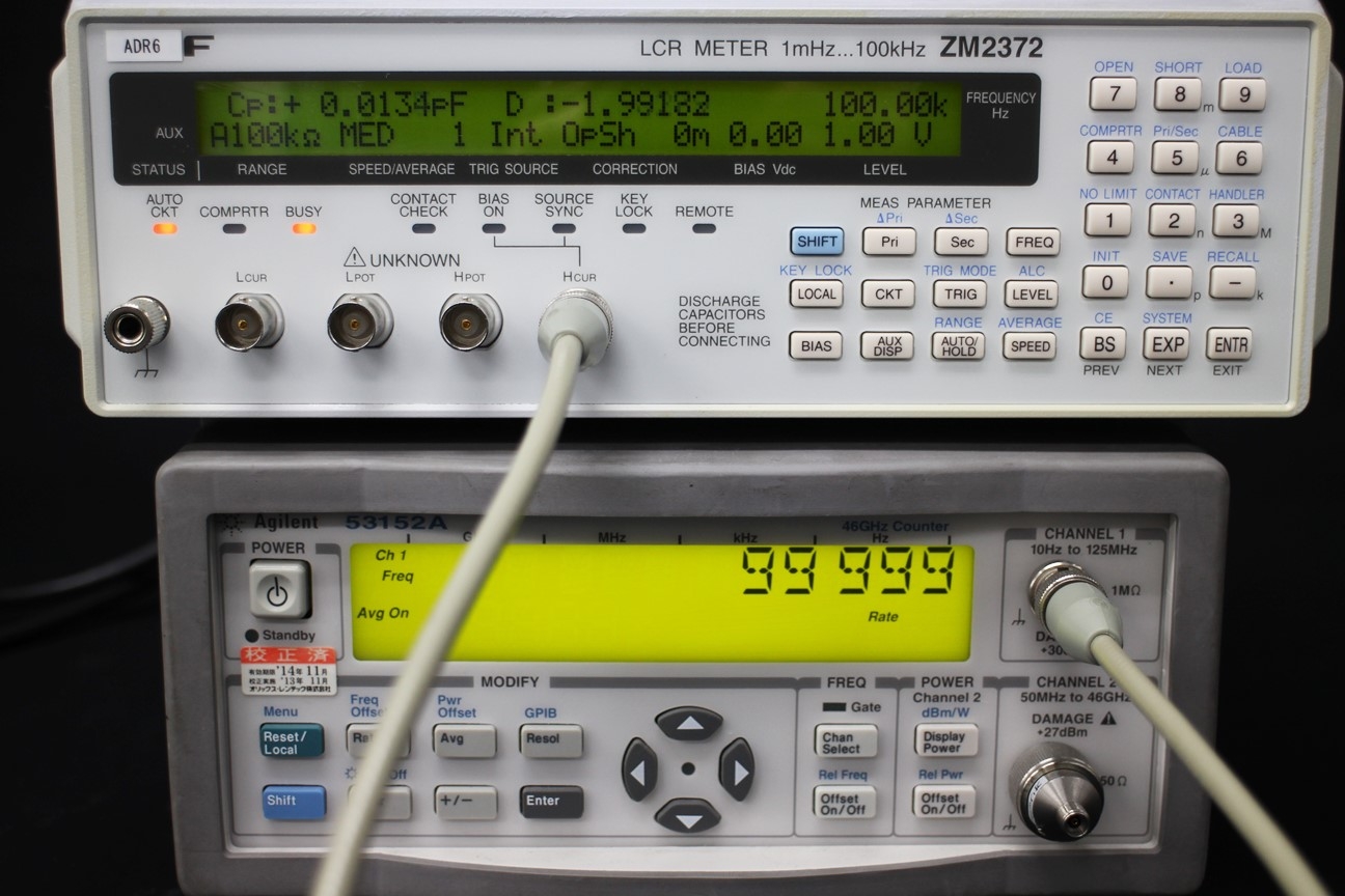 ZM23721mHz-100kHz LCR Meter USB Sweep