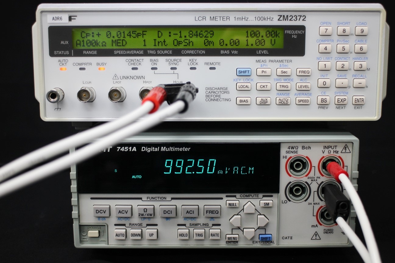 ZM23721mHz-100kHz LCR Meter USB Sweep