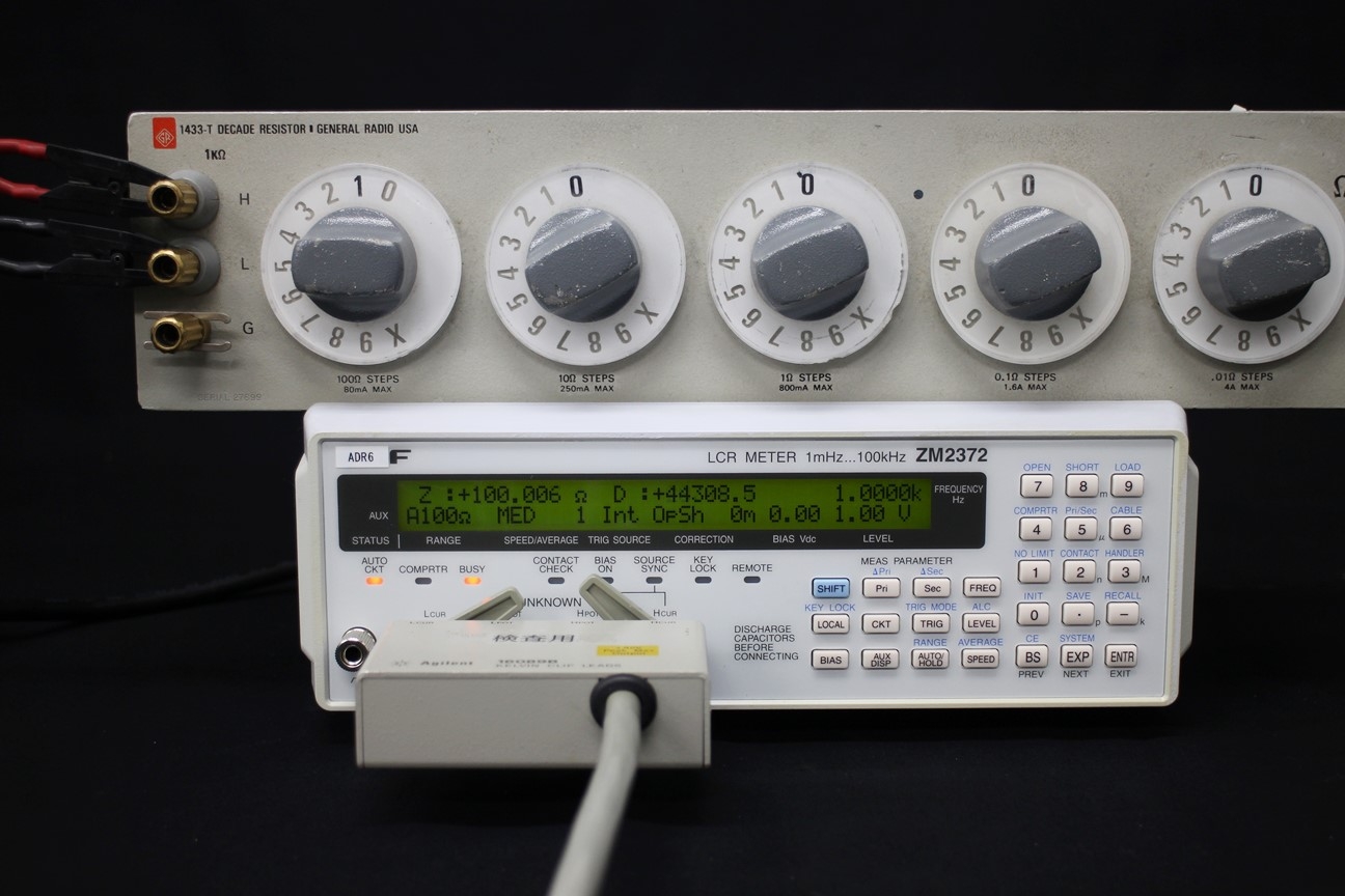 ZM23721mHz-100kHz LCR Meter USB Sweep