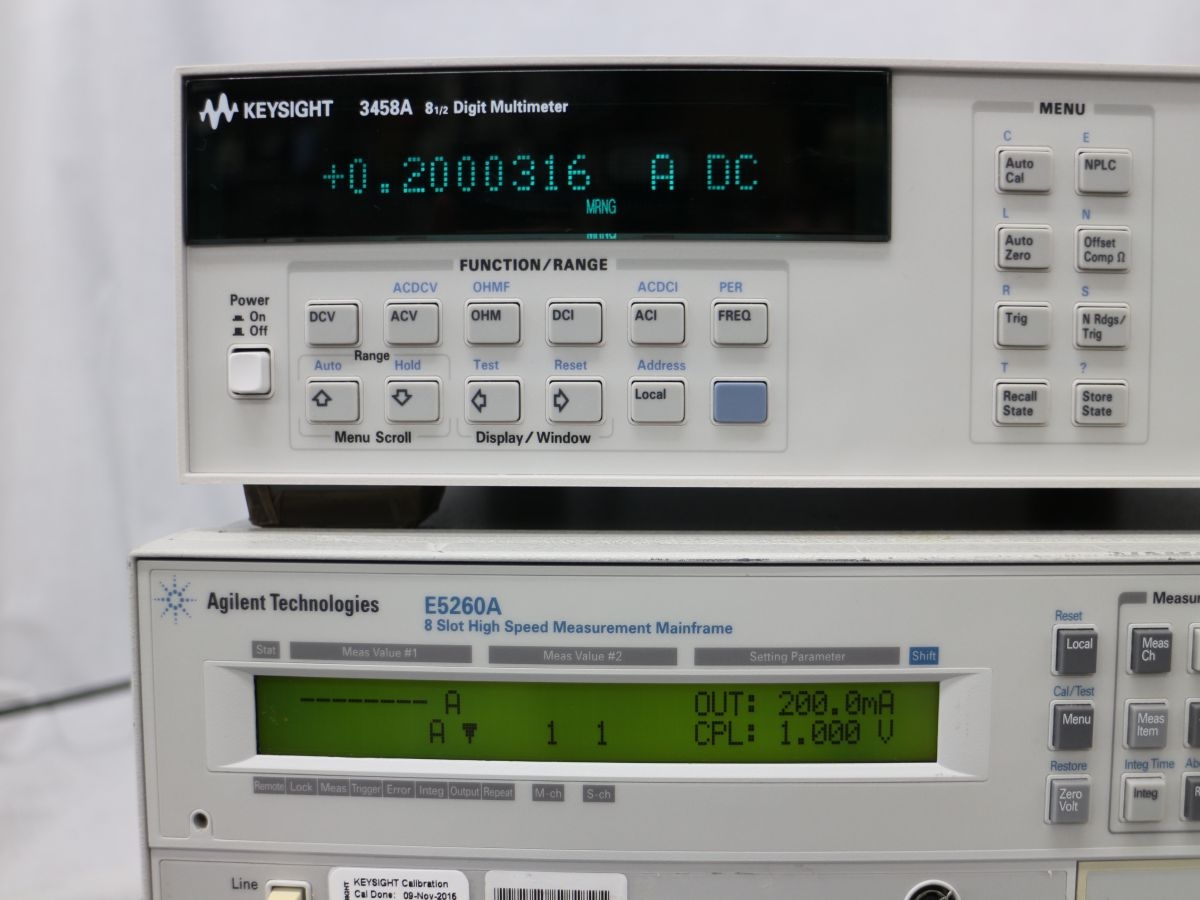 E5260A E5291A*8IV Analyzer 8-Slot Mainframe Support