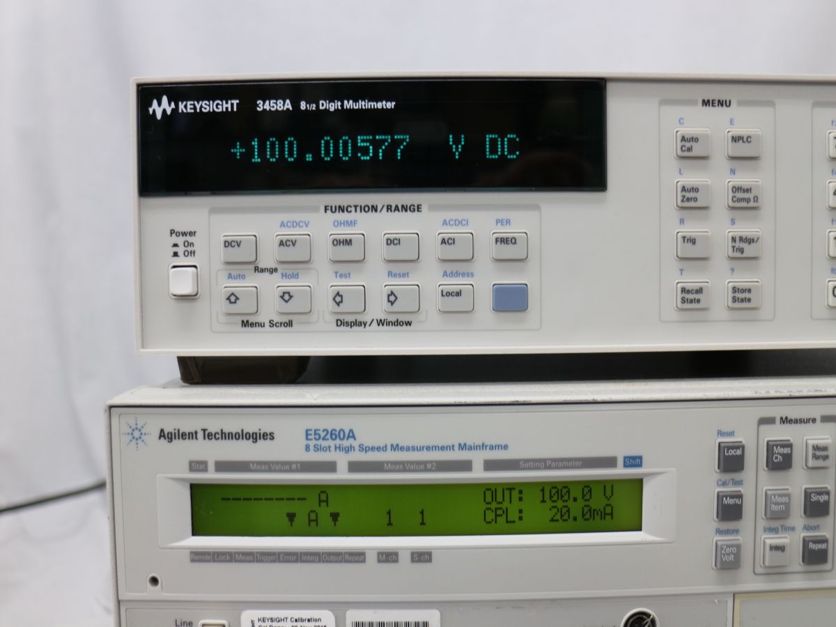 E5260A E5291A*8IV Analyzer 8-Slot Mainframe Support