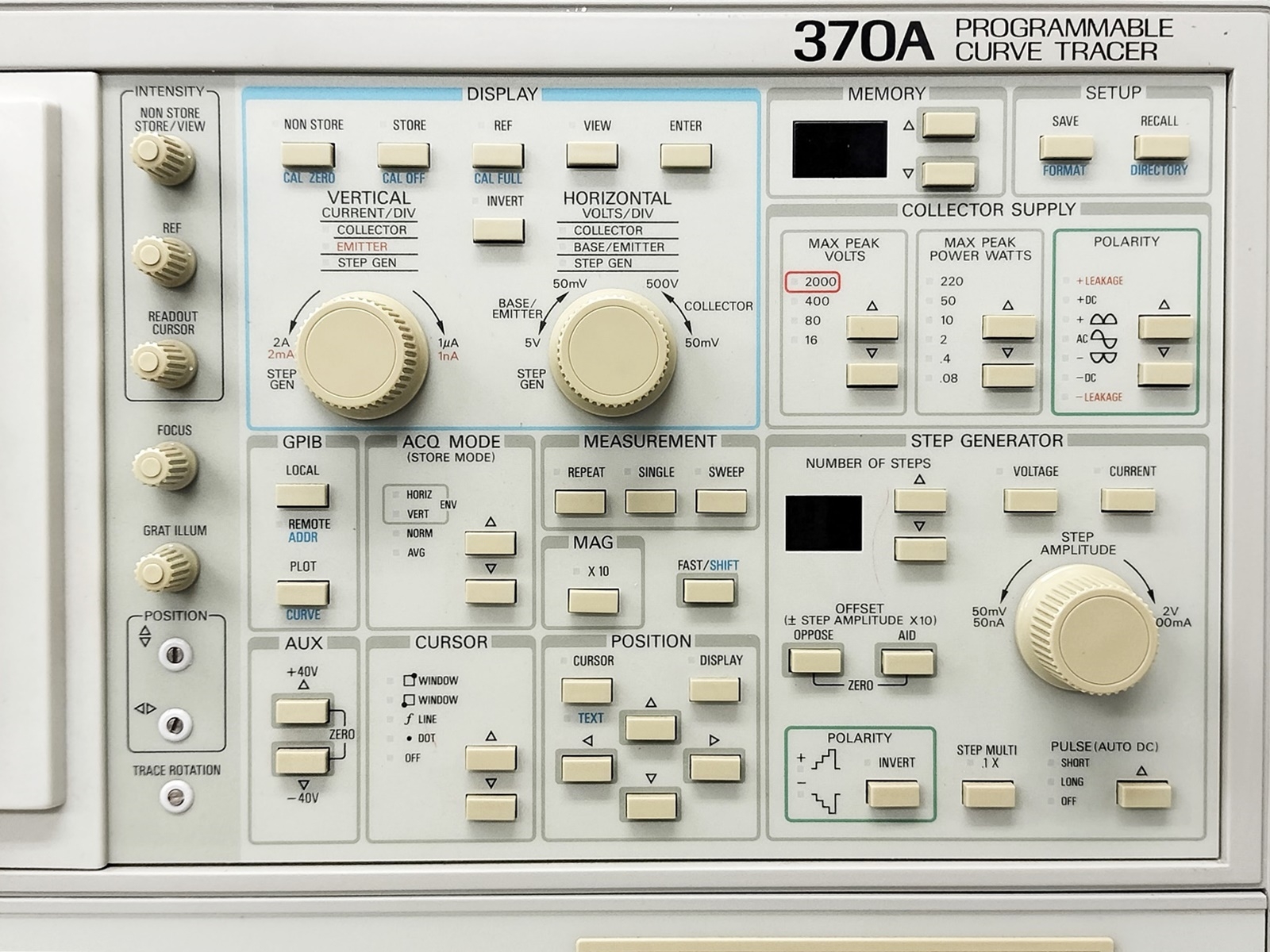 370A2KV Curve Tracer