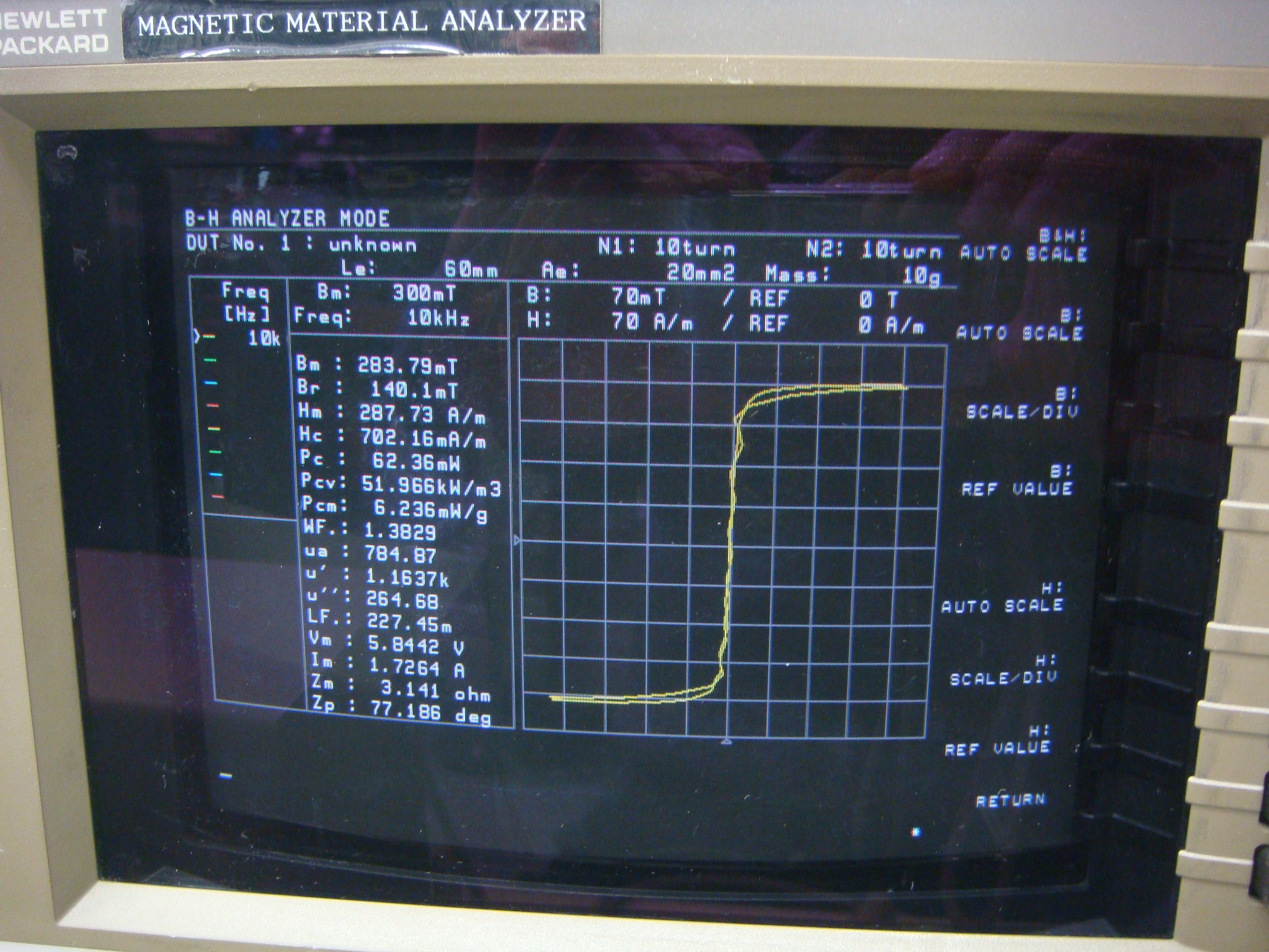 E5060A /001BH Analyzer  20MHz Impedance Analyzer