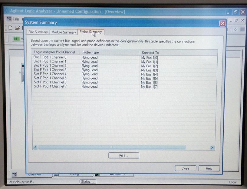 16950A /01668ch 4GHz Timing/600M State 16M Memory Logic Analyzer Modules