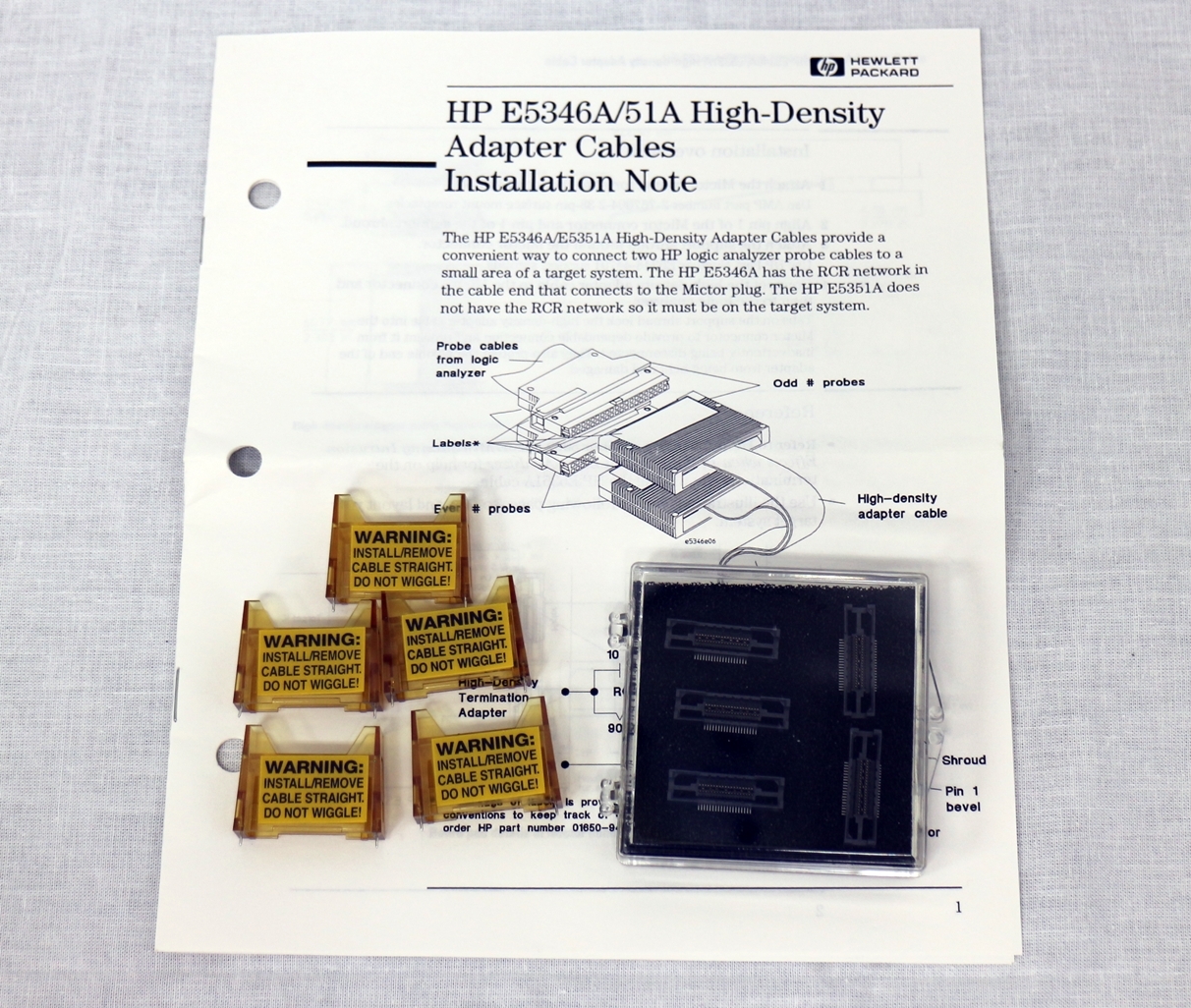 E5346-68701Logic Probe connector kit