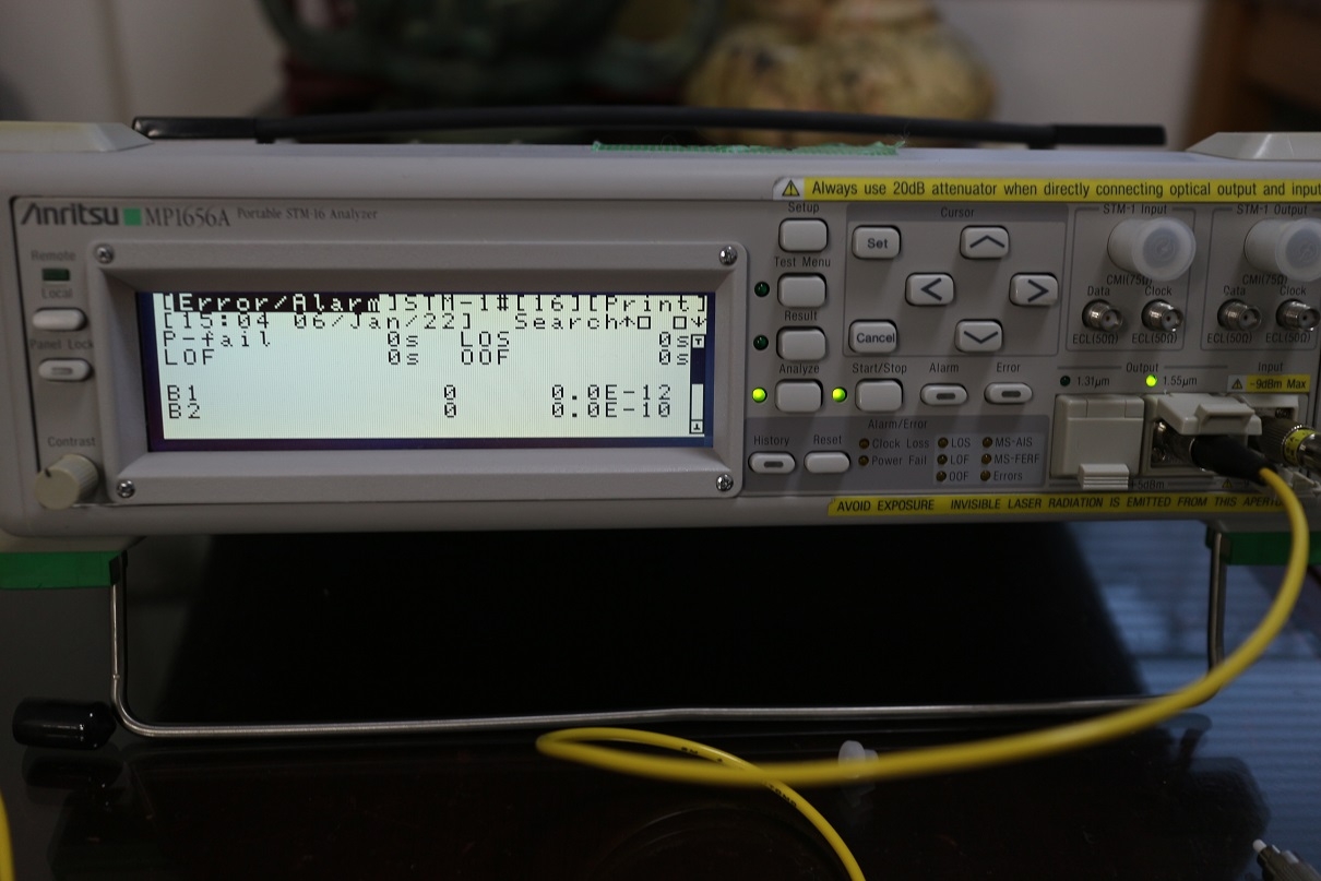 MP1656A /02Portable STM-16 Analyzer