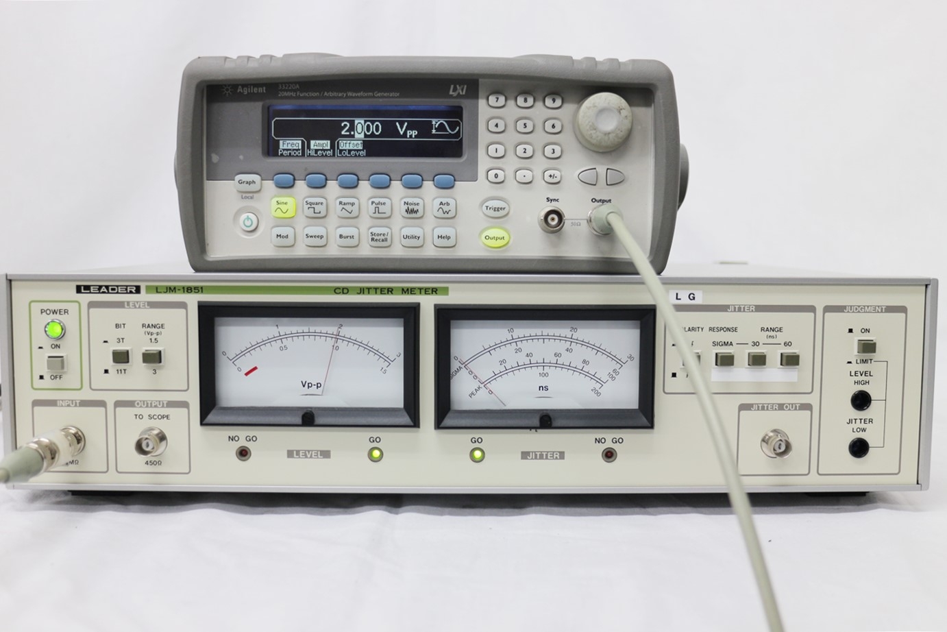 LJM-1851(Not include PEAK function)CD JITTER METER 