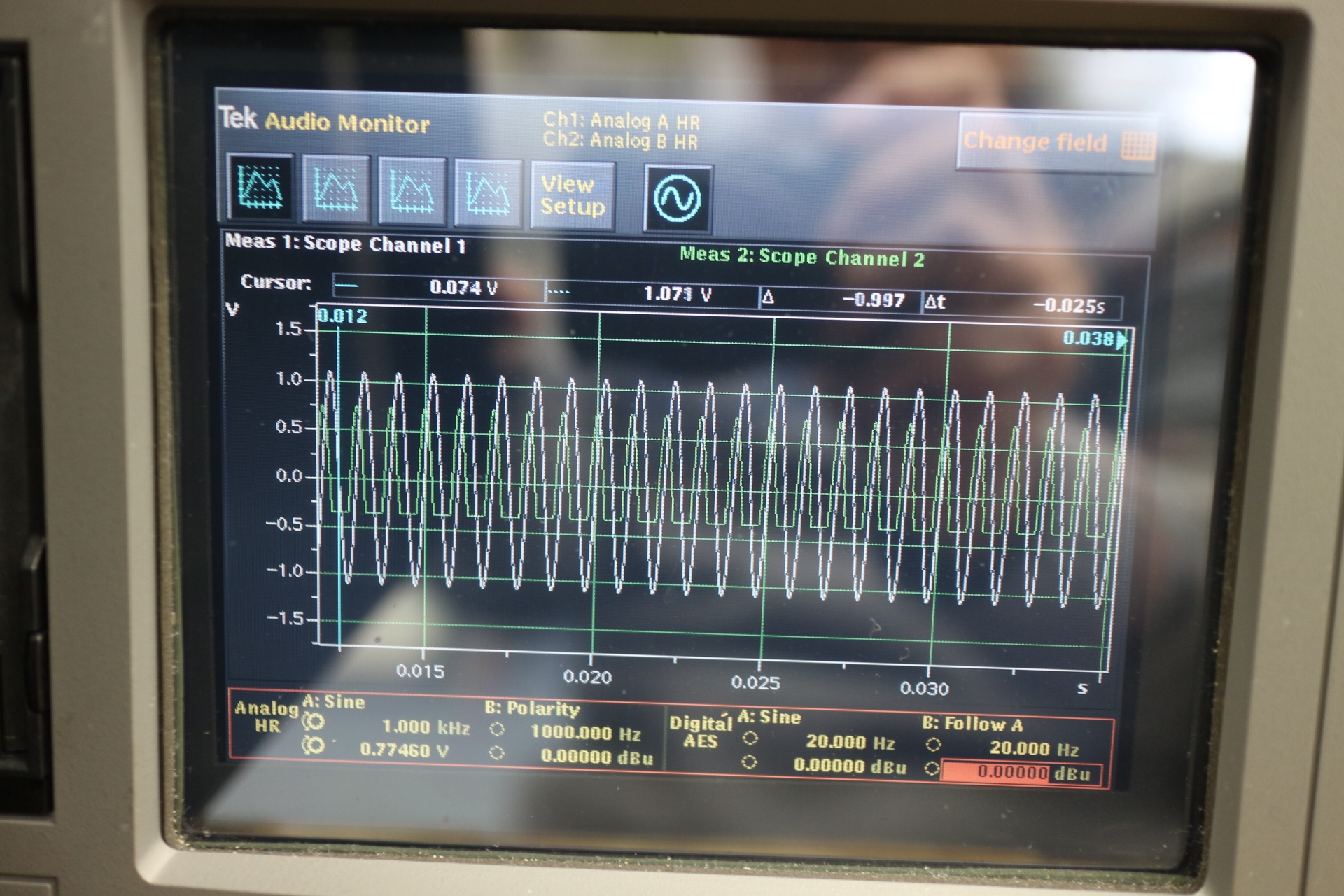 AM70080KHz 2ch Audio Analyzer