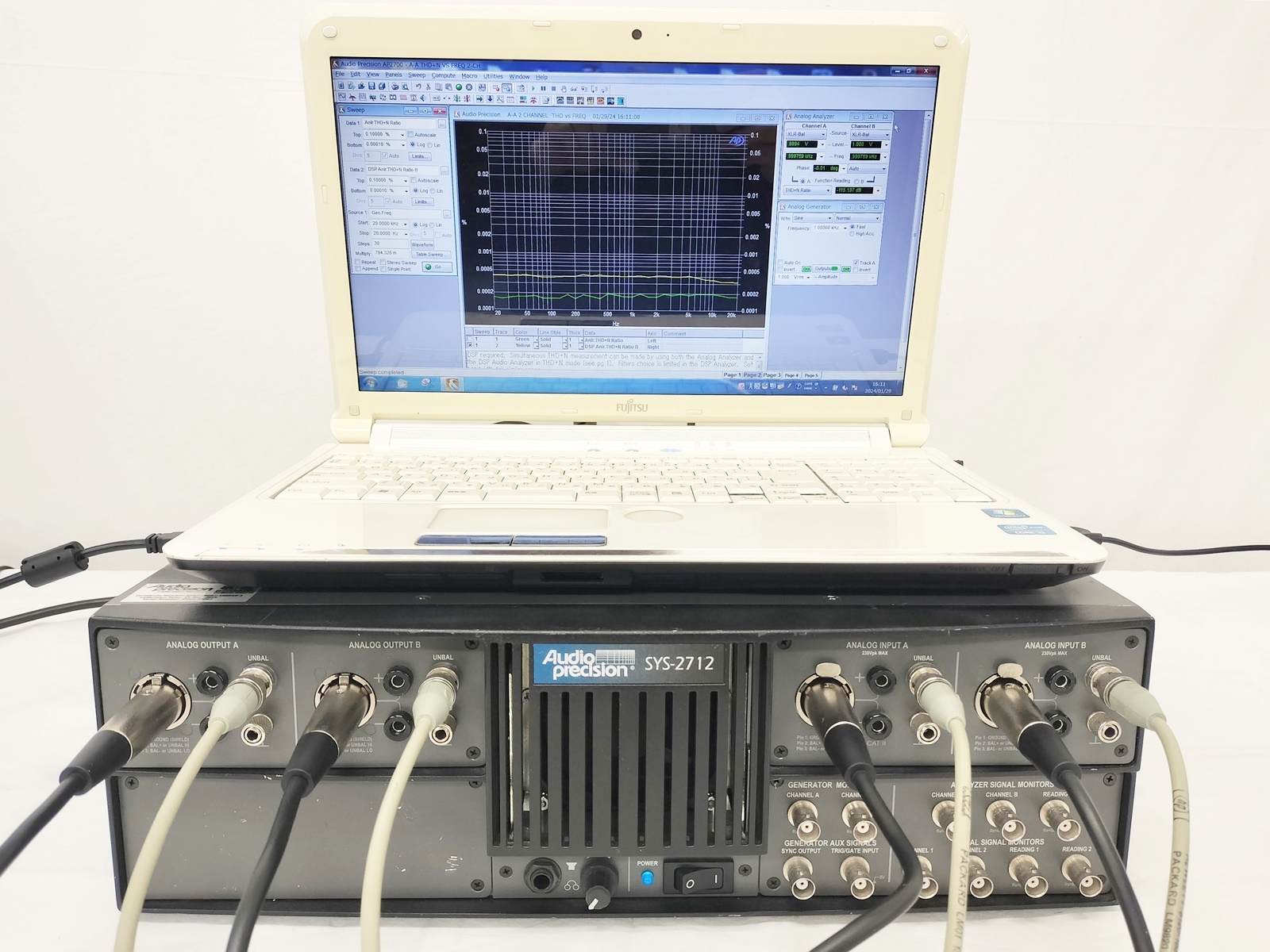 SYS-2712Audio Analyzer