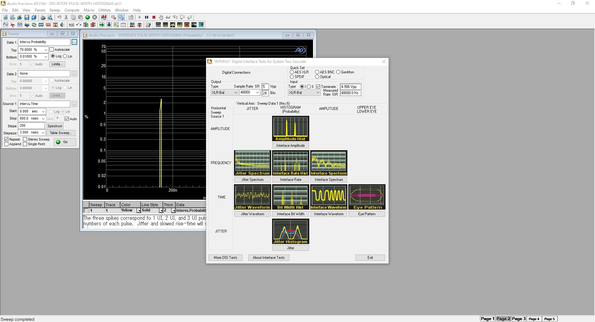 SYS-2722Audio Analyzer